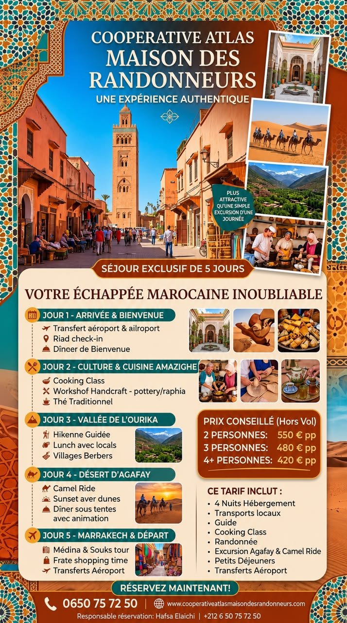 Transportation Service from Agadir & Imsouane